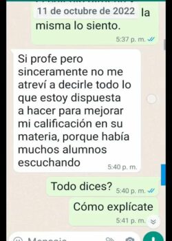 Chat hot de alumna con profesor 7