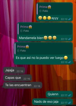 Mi prima me manda videos cogiendo 3