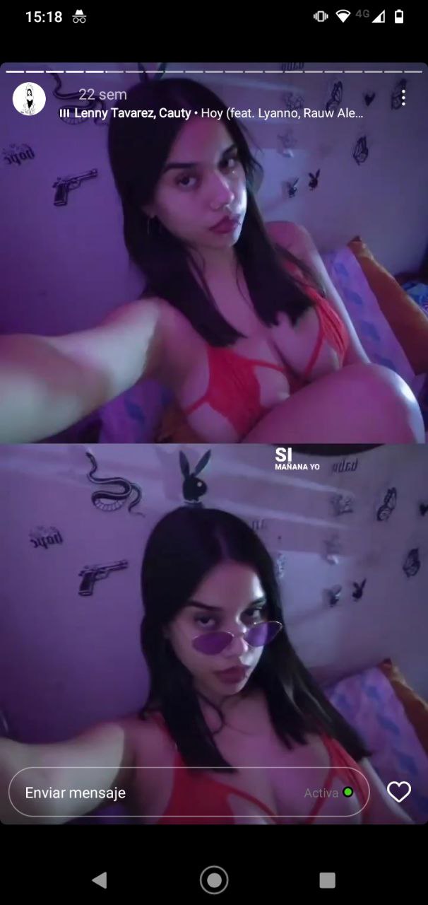 Pendeja trola tetona de instagram nudes filtrados 1