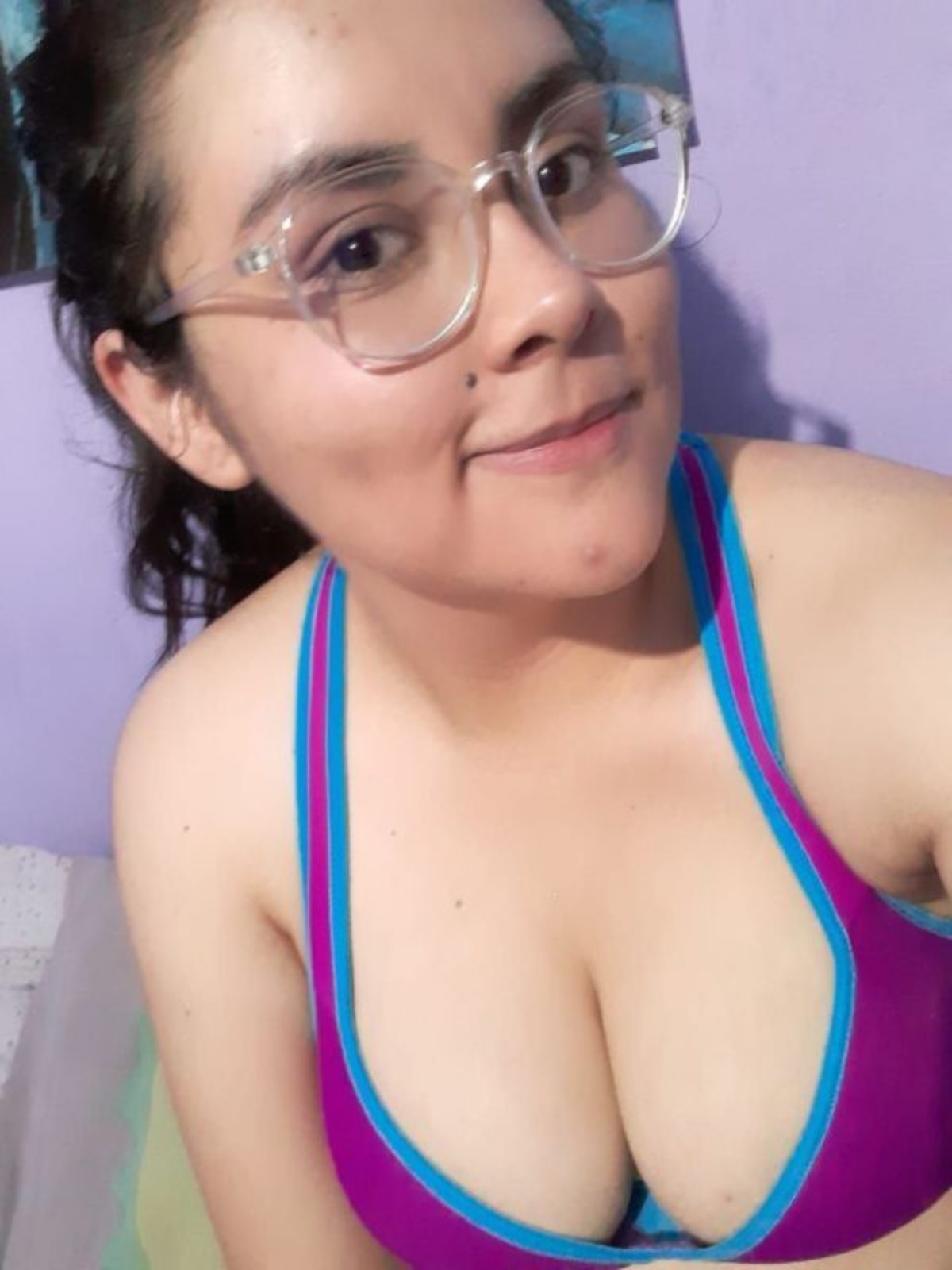 Compañera tetona de la prepa se filtra sus nudes 1