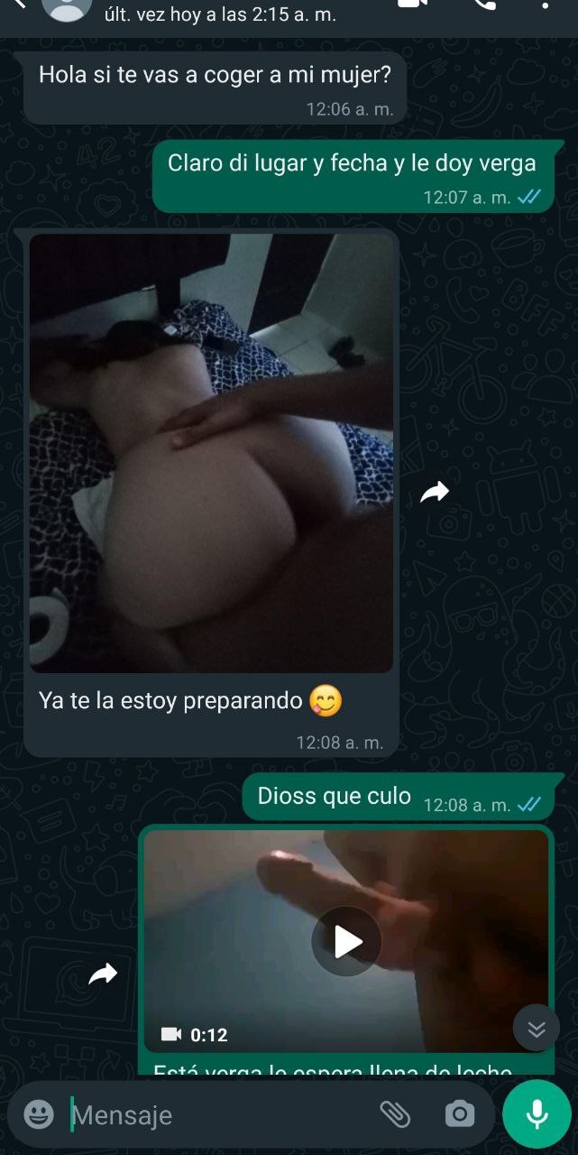 Cornudo le gusta ver como se cogen a su mujer 1