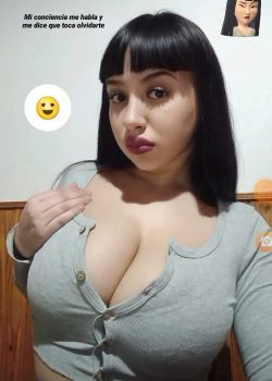 Pendeja trola de argentina con tremendas tetas 6