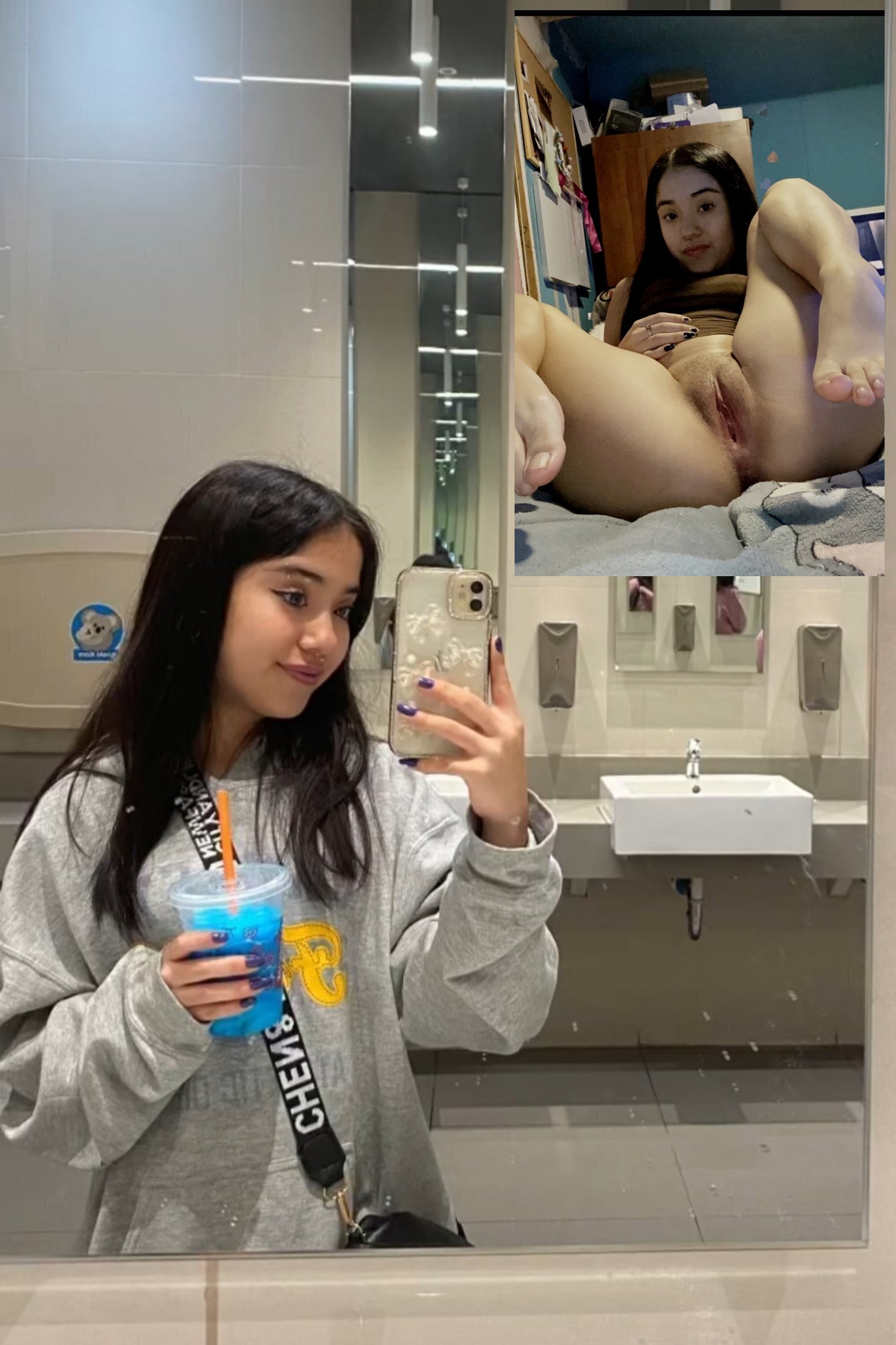 Pendeja colegiala de 18 años nudes filtrados 1